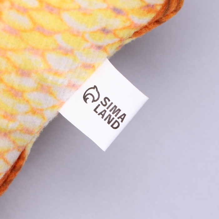 Игрушка для кошек с мятой «Сазан» из текстиля, 20 см Игрушка для кошек с мятой «Сазан» из текстиля, 20 см