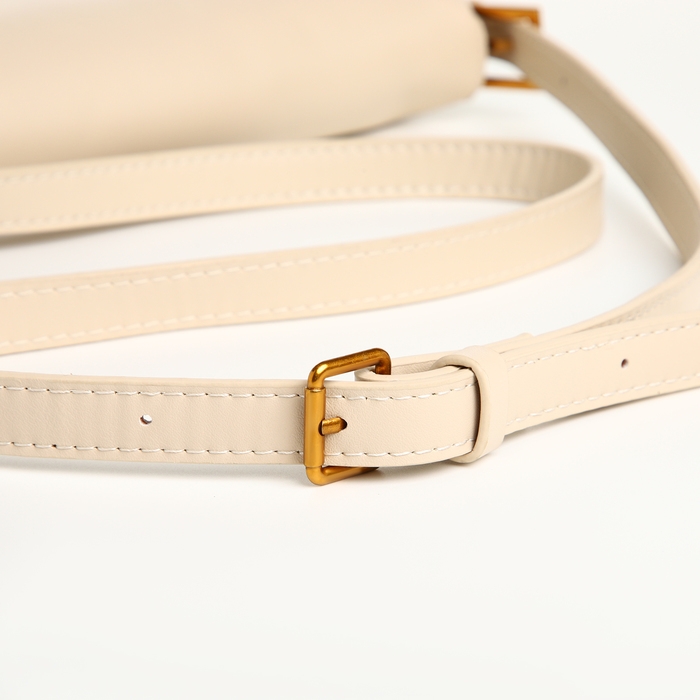 Сумка женская на клапане TEXTURA, средний размер, цвет молочный Сумка женская на клапане TEXTURA, средний размер, цвет молочный