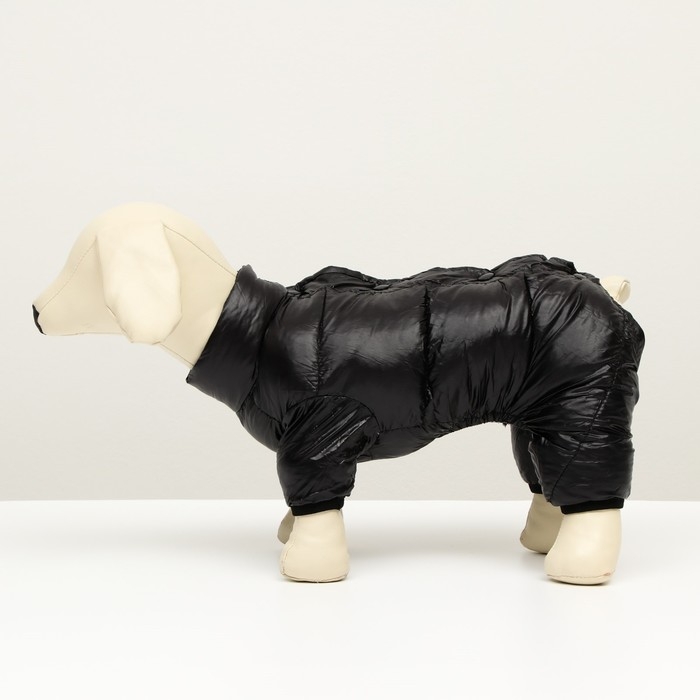 Комбинезон на кнопках, размер 8 (ДС 23 см, ОГ 30, ОШ 22 см), чёрный Комбинезон на кнопках, размер 8 (ДС 23 см, ОГ 30, ОШ 22 см), чёрный