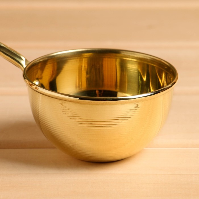 Ковш латунный, 0,14л, с ручкой Ковш латунный, 0,14л, с ручкой