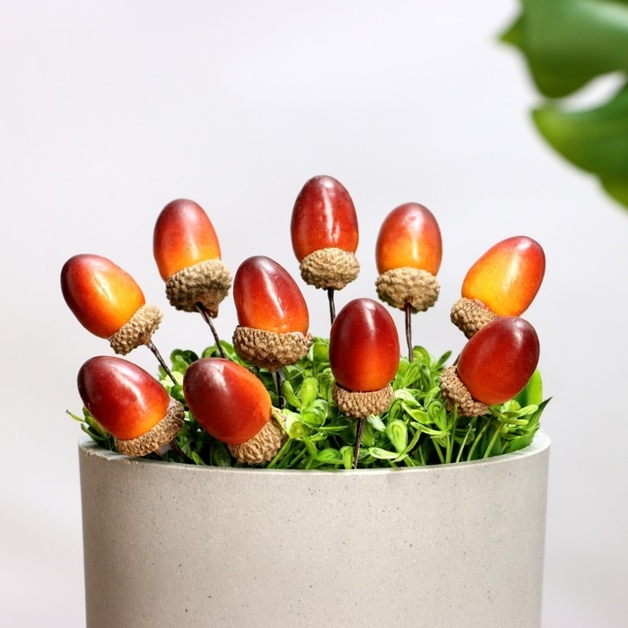 Набор штекеров Набор штекеров "Желудь" 30шт, 3х2см