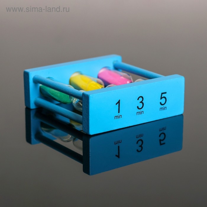Песочные часы «Изучаем время» 3 × 9 × 9 см Песочные часы «Изучаем время» 3 × 9 × 9 см