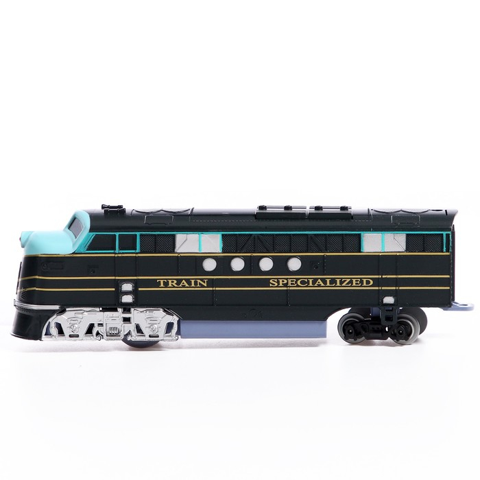 Железная дорога «Большой экспресс», со светозвуковыми эффектами, протяжённость пути 3,6 м Железная дорога «Большой экспресс», со светозвуковыми эффектами, протяжённость пути 3,6 м