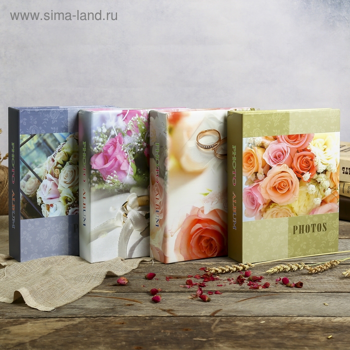 Фотоальбом на 200 фото 10х15 см Фотоальбом на 200 фото 10х15 см "Предложение" МИКС 23х18х5 см