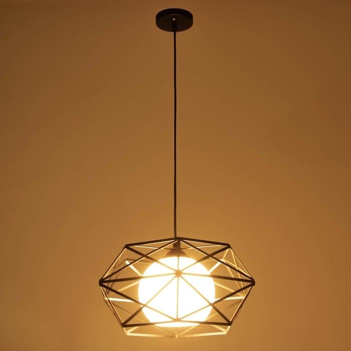 Светильник BayerLux "Софит" 1х40Вт E27 черный 35х35х19 см.