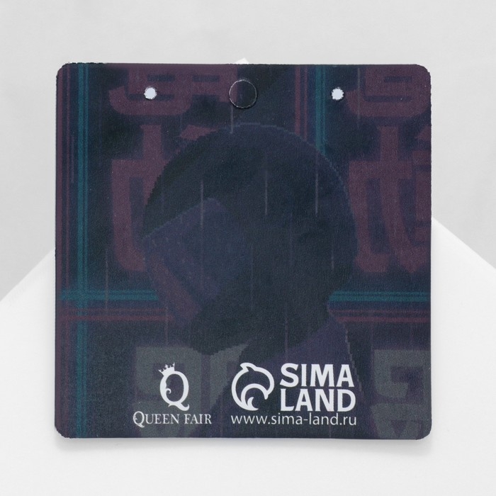 Серьги акрил «ИМБА», цвет розово-фиолетовый Серьги акрил «ИМБА», цвет розово-фиолетовый