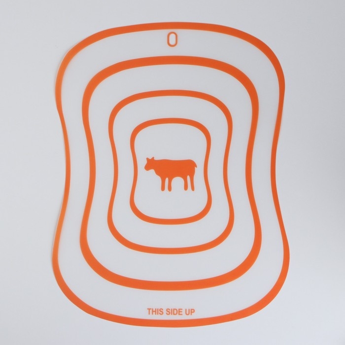 Набор досок разделочных гибких Доляна «Ассорти», 4 шт, 40×30 см, цвет ассорти