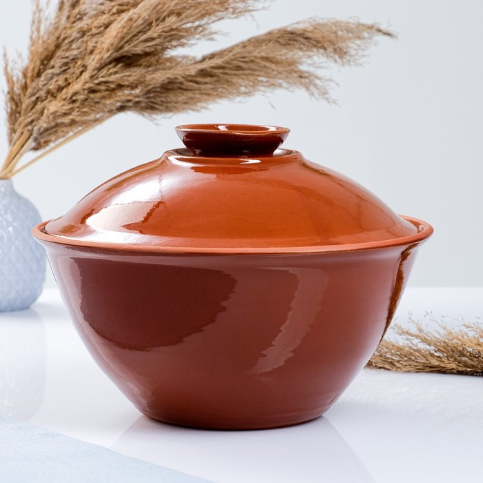 Казан  Казан "Кунгурский" 3 л, с крышкой, коричневый