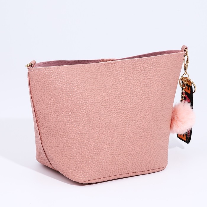 Сумка кросс-боди на молнии, цвет розовый Сумка кросс-боди на молнии, цвет розовый