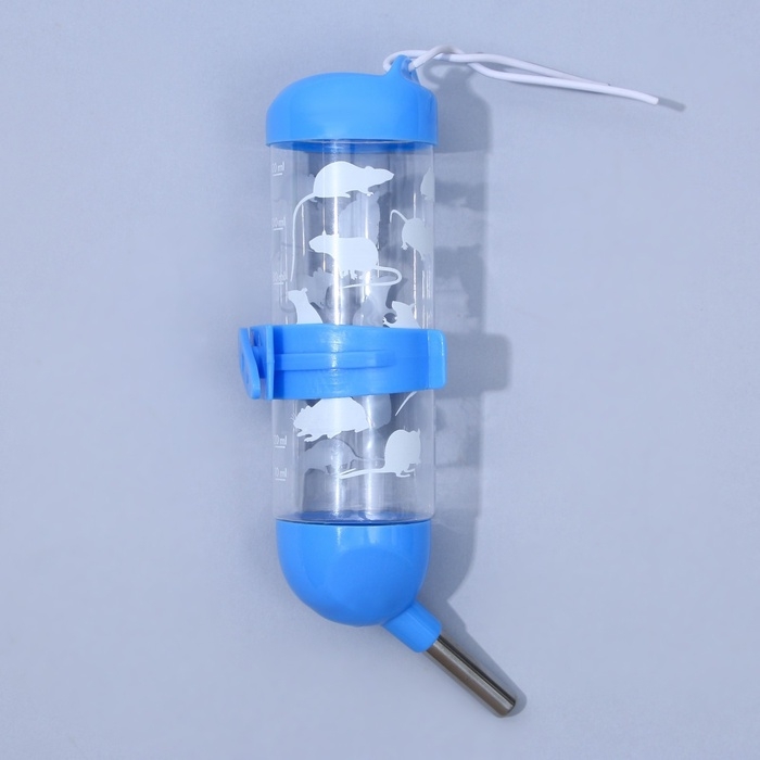 Поилка для грызунов 125 мл, 12,5 Х 4,5 см, микс цветов Поилка для грызунов 125 мл, 12,5 Х 4,5 см, микс цветов