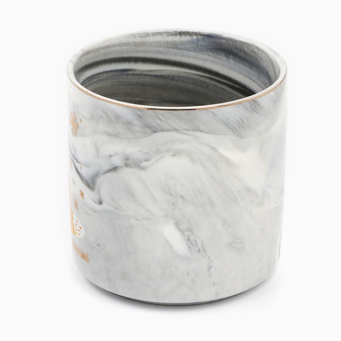 Кружка новогодняя керамическая «Пришло время», 350 мл Кружка новогодняя керамическая «Пришло время», 350 мл