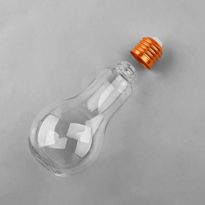 Бутылочка для хранения «Лампа», 200 мл, цвет золотой Бутылочка для хранения «Лампа», 200 мл, цвет золотой