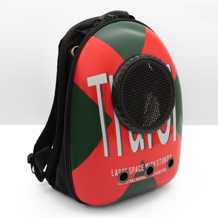 Рюкзак для переноски кошек и собак  Рюкзак для переноски кошек и собак "Travel", с окном, 32 х 25 х 42 см