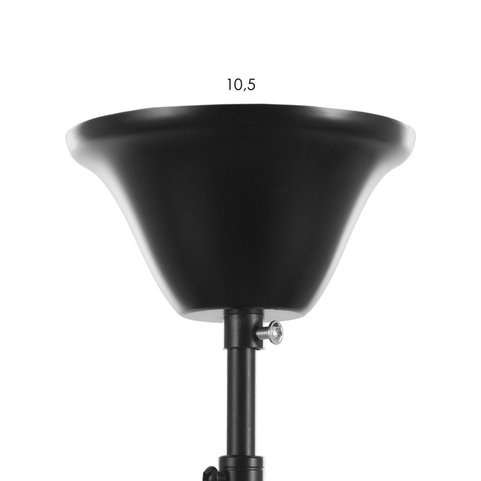 Люстра Люстра "Герда" 14хЕ27 40Вт черный 85х35х40см BayerLux