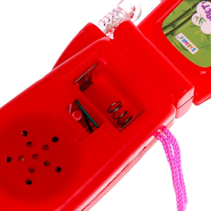 Музыкальный телефон «Панда», звуковые эффекты, работает от батареек, МИКС Музыкальный телефон «Панда», звуковые эффекты, работает от батареек, МИКС