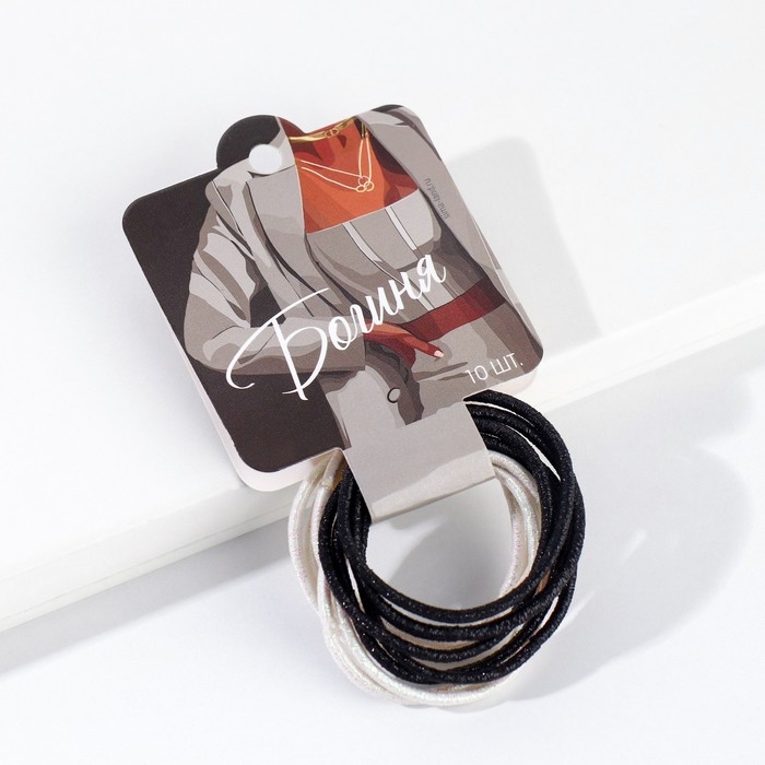 Резинки для волос «Богиня», 10 шт Резинки для волос «Богиня», 10 шт