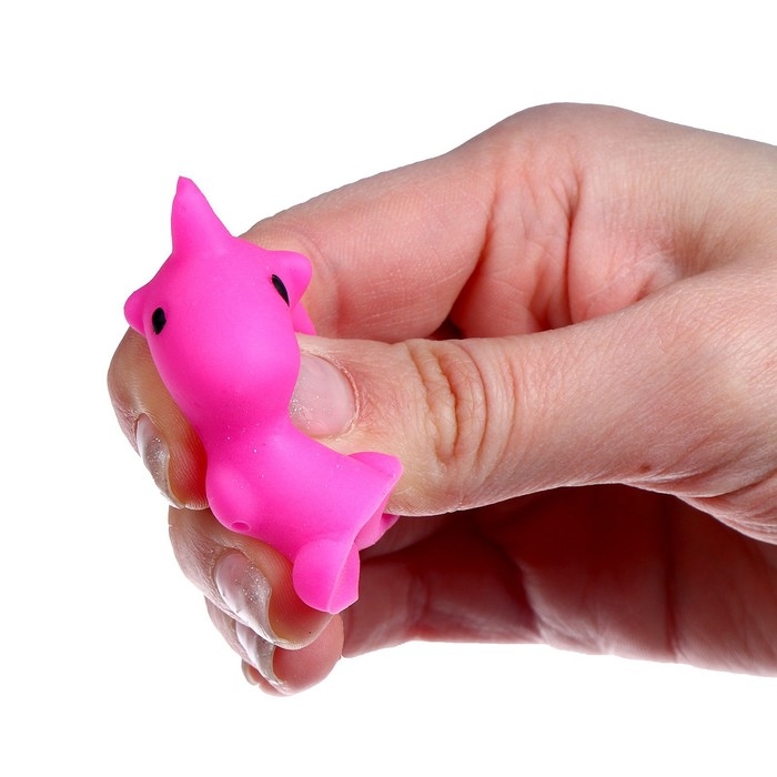 Мялка-антистресс «Единорог», цвет МИКС Мялка-антистресс «Единорог», цвет МИКС