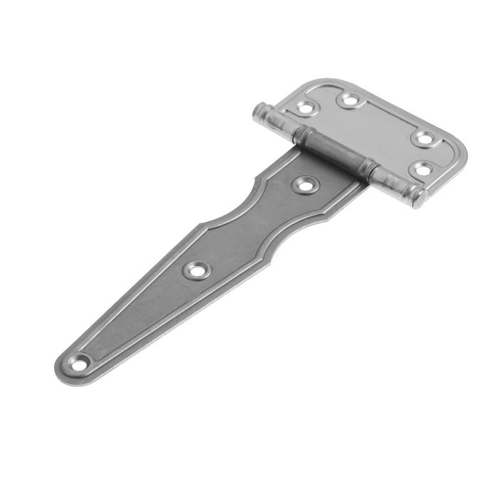 Петля стрела ТУНДРА ПС-160, с вытяжкой, 1.5 мм, без покрытия, 1 шт. Петля стрела ТУНДРА ПС-160, с вытяжкой, 1.5 мм, без покрытия, 1 шт.