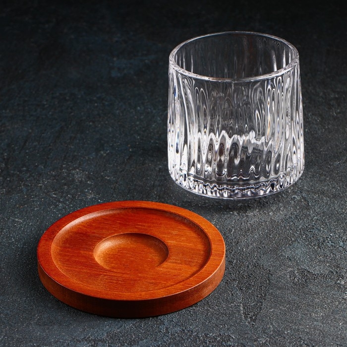 Стакан стеклянный на подставке «Торн», 250 мл Стакан стеклянный на подставке «Торн», 250 мл