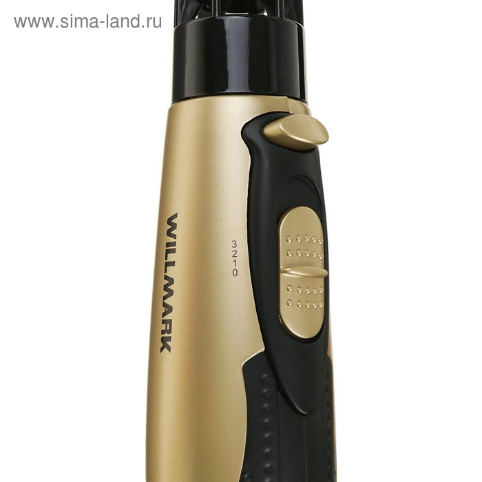 Фен-щётка WILLMARK WHS-0831, 800 Вт, 3 скорости, 3 температурных режима, чёрно-золот. Фен-щётка WILLMARK WHS-0831, 800 Вт, 3 скорости, 3 температурных режима, чёрно-золот.