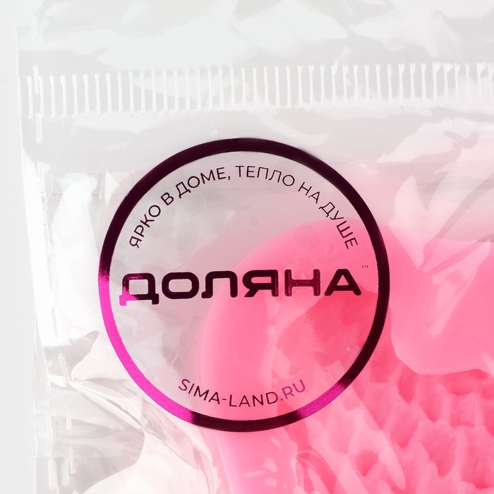 Молд Доляна «Крылья», силикон, 7×6,5 см, цвет МИКС Молд Доляна «Крылья», силикон, 7×6,5 см, цвет МИКС