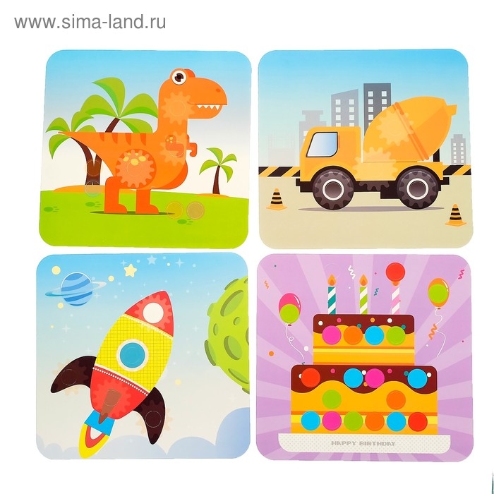 Конструктор винтовая мозайка «Пуговки шестеренки», 3 в 1, с шуруповертом, 147 деталей Конструктор винтовая мозайка «Пуговки шестеренки», 3 в 1, с шуруповертом, 147 деталей