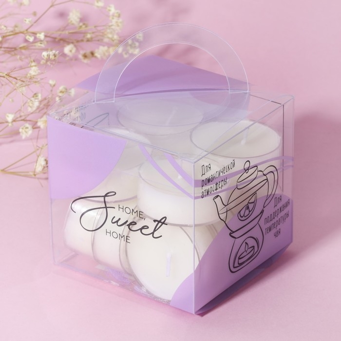 Чайные свечи «Sweet home», 12 шт. Чайные свечи «Sweet home», 12 шт.