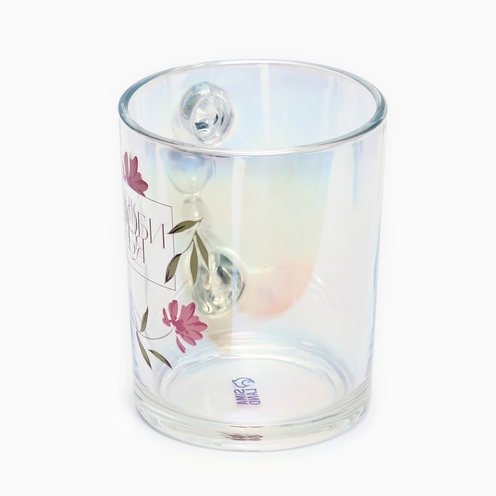 Кружка стеклянная «Люби себя», 350 мл Кружка стеклянная «Люби себя», 350 мл