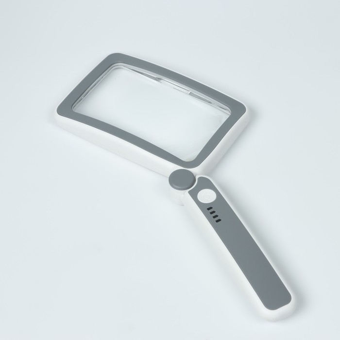 Лупа складная, кратность 4, линза 105*60мм, подсветка Лупа складная, кратность 4, линза 105*60мм, подсветка