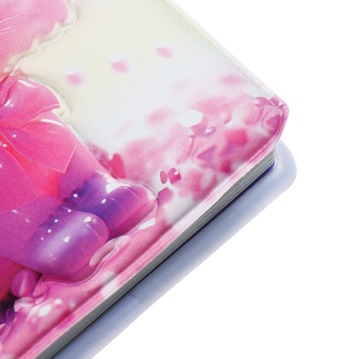 Записная книжка подарочная 96л,линия, цветной блок,обложка ПВХ 3D Кошка (9,5х10,5см) Записная книжка подарочная 96л,линия, цветной блок,обложка ПВХ 3D Кошка (9,5х10,5см)