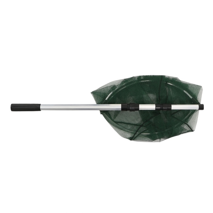 Подсачник складной телескопический П-05, усиленный, 200 см, круглый обод 50 см, капрон Подсачник складной телескопический П-05, усиленный, 200 см, круглый обод 50 см, капрон