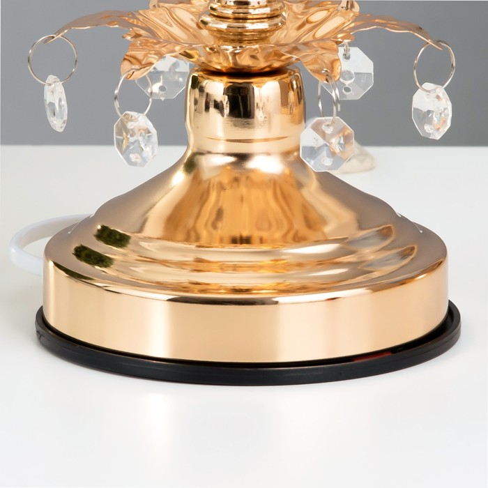 Светильник 16017/1 G4 20Вт золото 10,5х10,5х23,5 см RISALUX