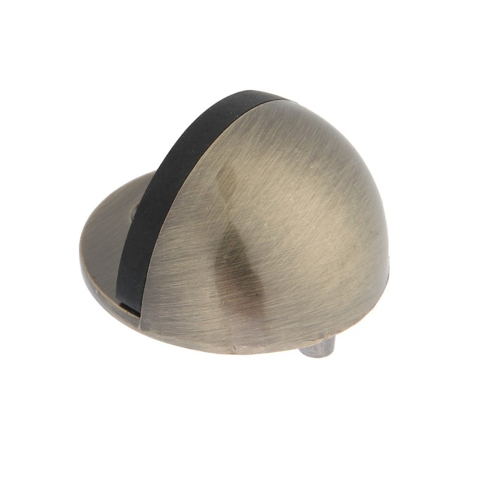 Упор дверной LOCKLAND, с крепежным штырем, d=40 мм, h=25 мм, цвет бронза Упор дверной LOCKLAND, с крепежным штырем, d=40 мм, h=25 мм, цвет бронза