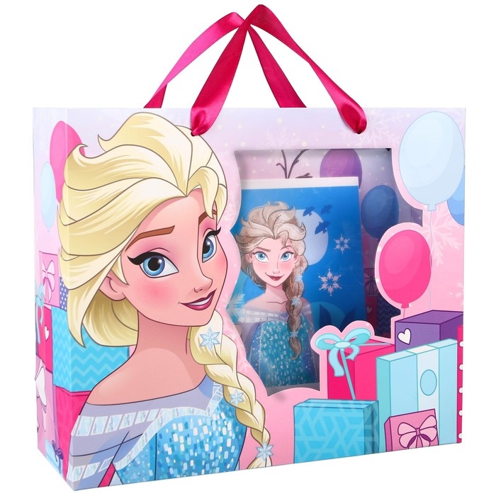 Пакет подарочный, 31х26х11 см, упаковка, Холодное сердце Пакет подарочный, 31х26х11 см, упаковка, Холодное сердце