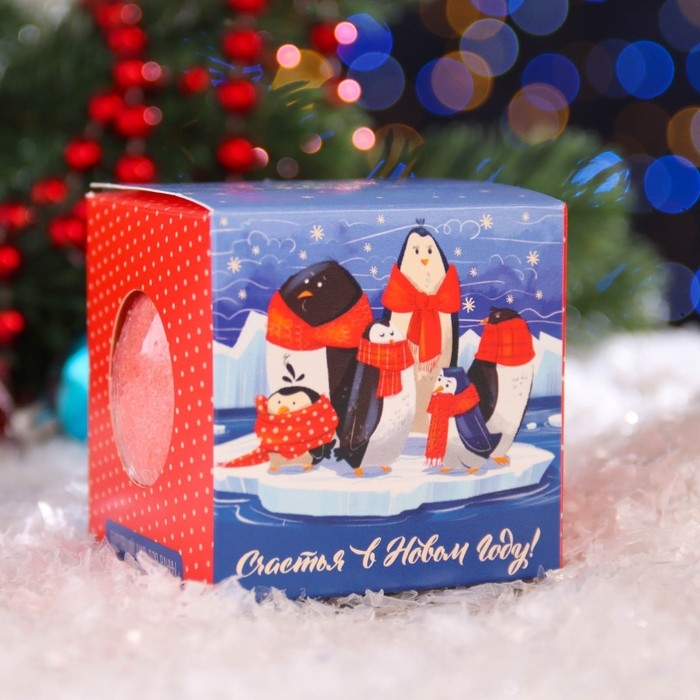 Бомбочка для ванн Бомбочка для ванн "Счастья в Новом году" , 130 г