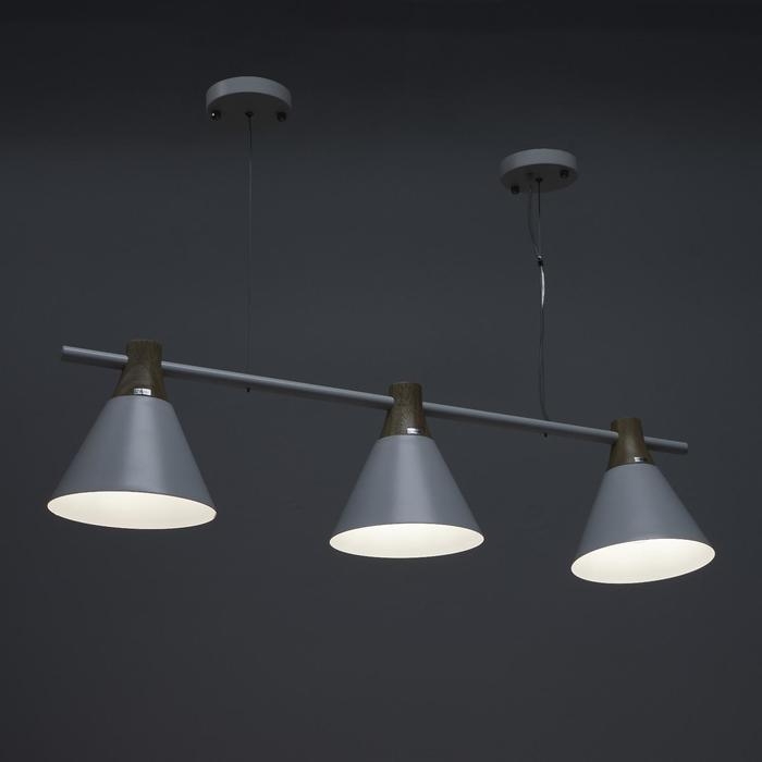 Люстра 1066/3WT E27 60Вт белый 90х20х90 см BayerLux