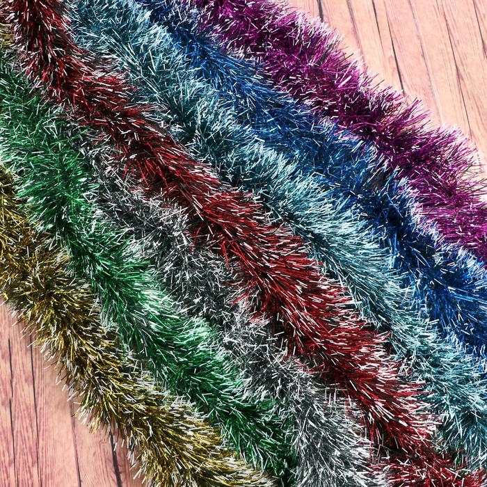 Мишура  Мишура "Иней" d-9 см 200 см, микс