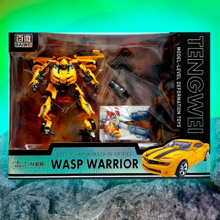 Робот «Воин», трансформируется, с элементами из металла Робот «Воин», трансформируется, с элементами из металла