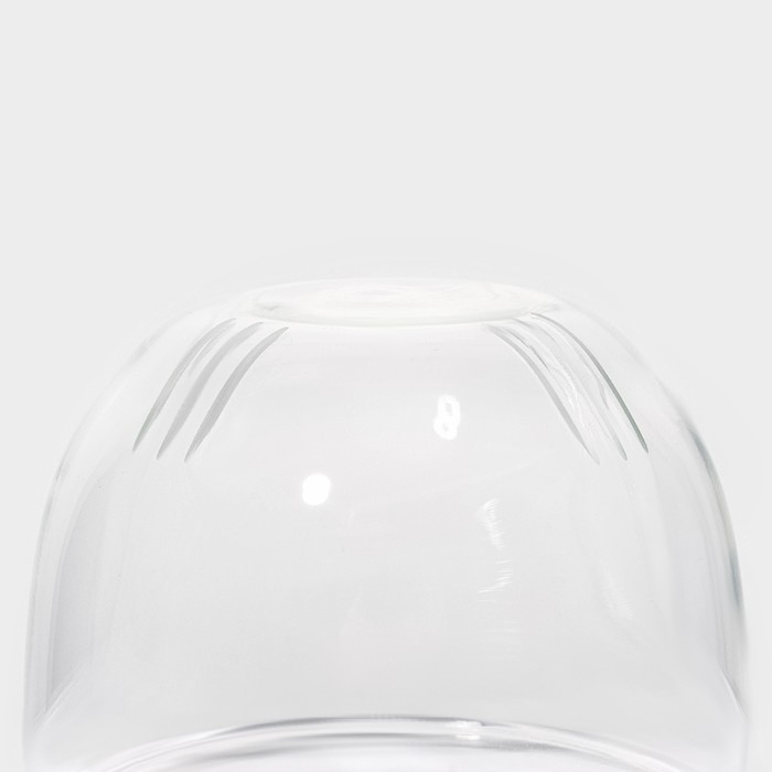 Кружка стеклянная для заваривания Magistro «Сара» с крышкой, 360 мл, 12×9×10,1 см, сито Кружка стеклянная для заваривания Magistro «Сара» с крышкой, 360 мл, 12×9×10,1 см, сито