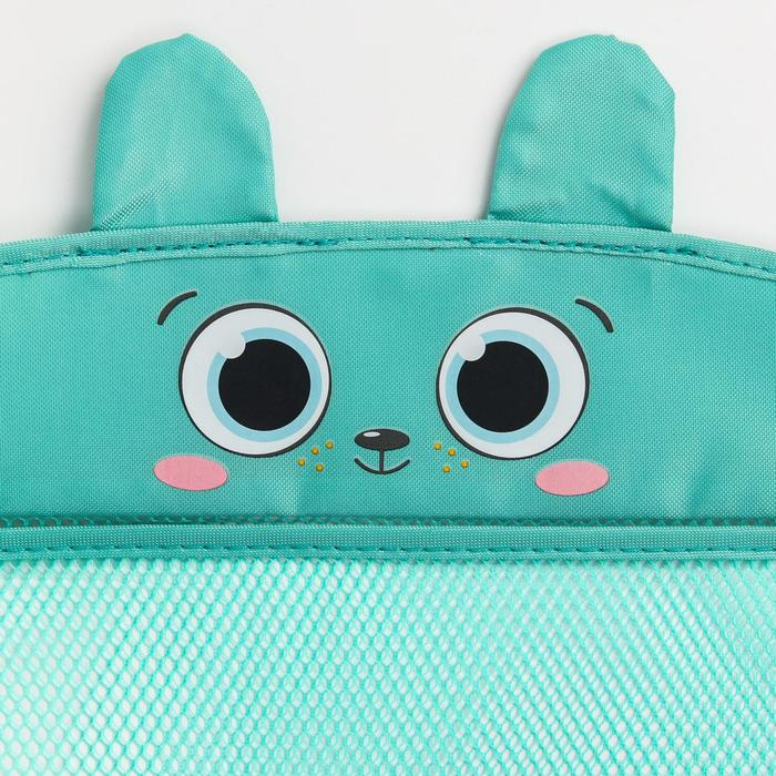 Сетка для хранения игрушек на присосках «Мишка» Сетка для хранения игрушек на присосках «Мишка»