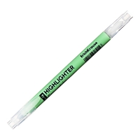 Двухсторонний маркер текстовыделитель ErichKrause Visioline V-16 Erasable Pastel, 4 мм, зелёный