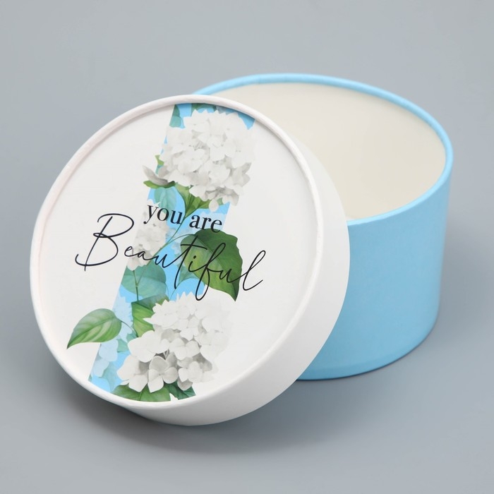 Коробка подарочная, упаковка, «Гортензия», 12 х 12 х 8 см Коробка подарочная, упаковка, «Гортензия», 12 х 12 х 8 см