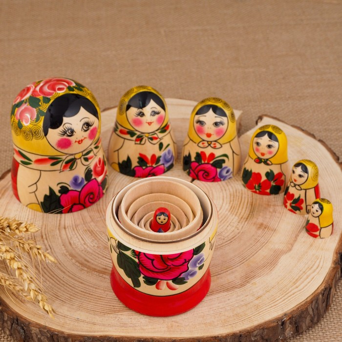Матрешка  Матрешка "Семёновская", 7-и кукольная, высшая категория