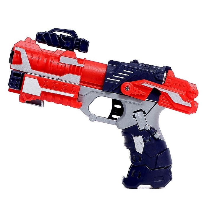 Робот «Бластер», трансформируется, стреляет мягкими пулями Робот «Бластер», трансформируется, стреляет мягкими пулями