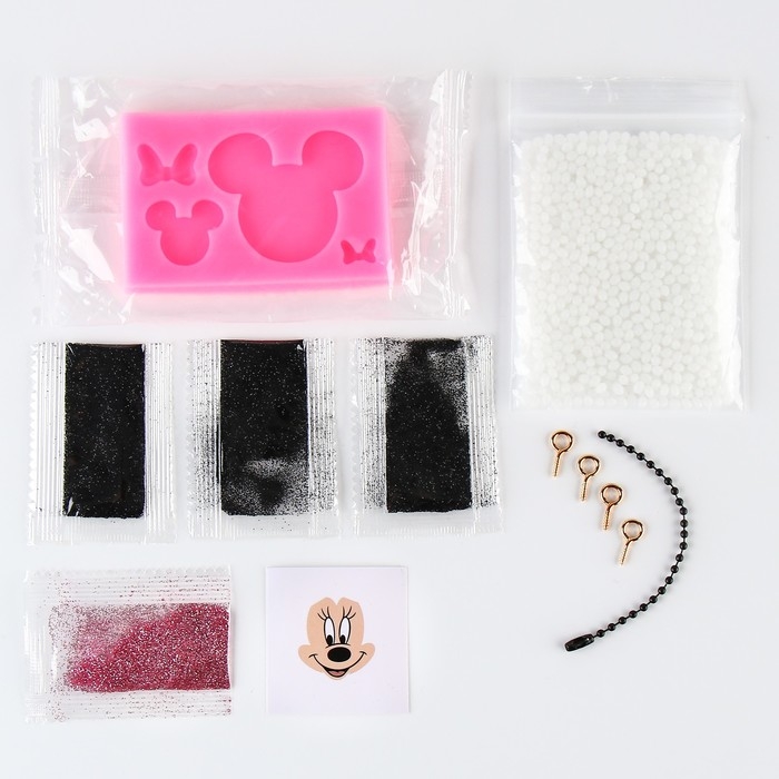 Набор для творчества «Создай брелок», термопластик, Минни Маус Набор для творчества «Создай брелок», термопластик, Минни Маус