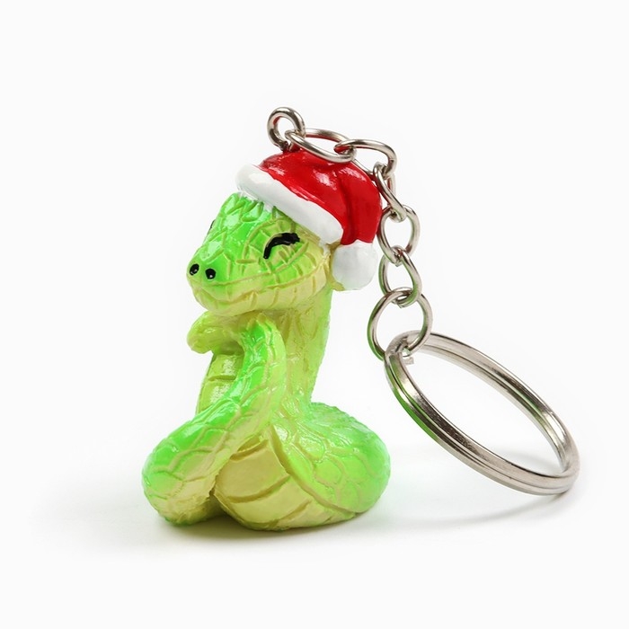 Новогодний брелок для ключей, объемный «Новый год: Змейка» 2,3 х 8,5 см Новогодний брелок для ключей, объемный «Новый год: Змейка» 2,3 х 8,5 см