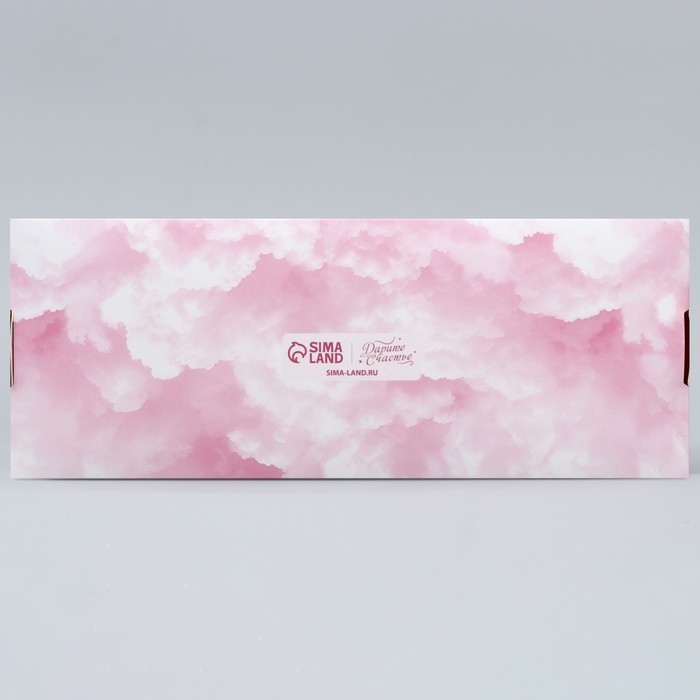 Кондитерская упаковка, коробка для кекса с окном, «Сладкая вата», 26 х 10 х 8 см Кондитерская упаковка, коробка для кекса с окном, «Сладкая вата», 26 х 10 х 8 см