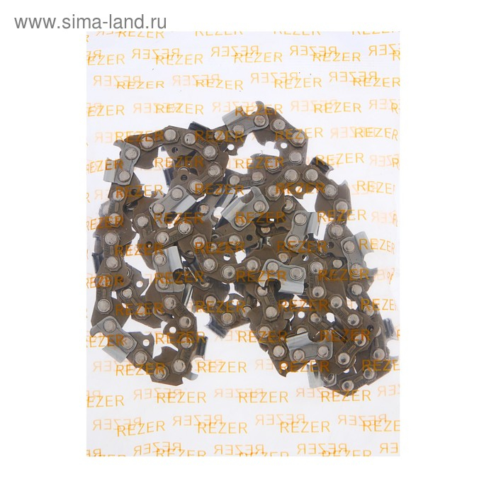 Цепь для бензопилы Rezer VPS-8-1.3-64, 15 Цепь для бензопилы Rezer VPS-8-1.3-64, 15", шаг 0.325", паз 1.3 мм, 64 звена, Husqvarna 137