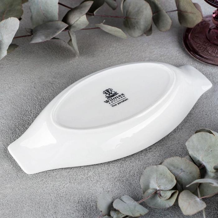 Форма для запекания фарфоровая Wilmax, 200 мл, 20×10 см, цвет белый Форма для запекания фарфоровая Wilmax, 200 мл, 20×10 см, цвет белый