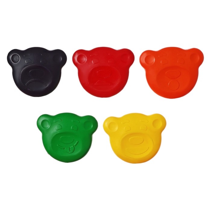 Мелки восковые 12 цветов, Carioca Мелки восковые 12 цветов, Carioca "Baby", фигурные, гипоаллергенные, для малышей, подарочный тубус